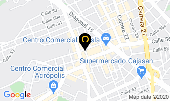 Mapa de Hotel Shaday en Bucaramanga