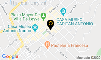 Mapa de Hotel Sol De La Villa en Villa de Leyva