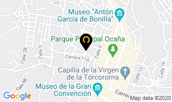 Mapa de Hotel Sueños De Primavera en Ocaña