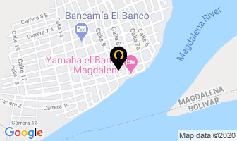 Mapa de Hotel Surabaya en El Banco