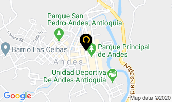 Mapa de Hotel Taparado en Andes