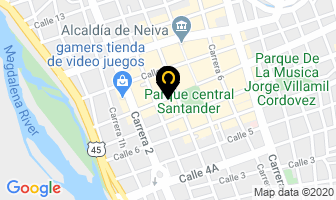 Mapa de Hotel Tayrona en Neiva