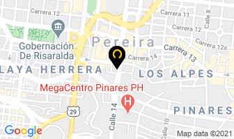 Mapa de Hotel Termales Santa Rosa en Pereira