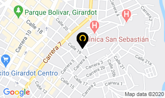Mapa de Hotel Tocarema en Girardot