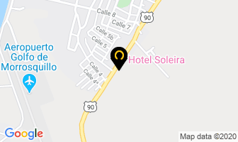 Mapa de Hotel  Tornasol en Santiago de Tolú