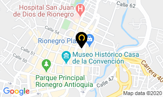 Mapa de Hotel Torreon en Rionegro