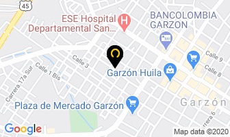 Mapa de Hotel Torres De La Carrera en Garzón