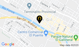 Mapa de Hotel Victoria Colonial en San Gil
