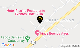 Mapa de Hotel Villa Amparo en Fusagasugá