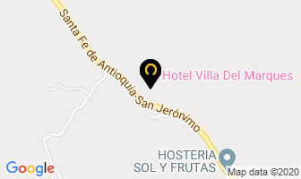 Mapa de Hotel Villa Del Marqués en San Jerónimo