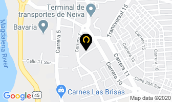 Mapa de Hotel Villa Grande en Neiva