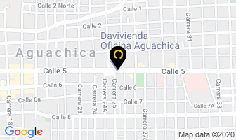Mapa de Hotel Villa Grant en Aguachica
