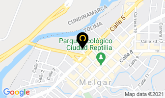 Mapa de Hotel Villa Maritza en Melgar