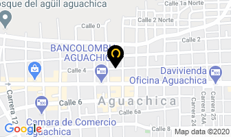 Mapa de Hotel villasol en Aguachica
