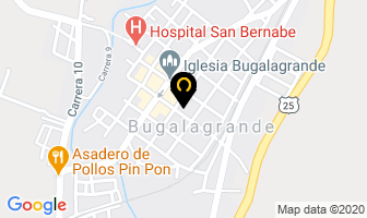 Mapa de Hotel Y Estación De Servicio Bugalagrande en Bugalagrande