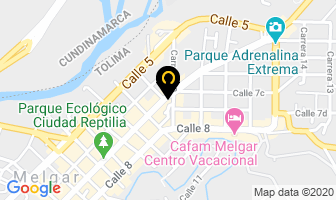 Mapa de Hotel Y Restaurante Roger en Melgar