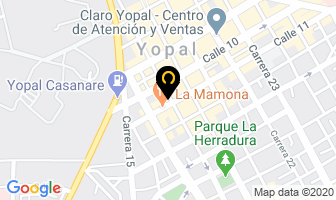 Mapa de Hotel Yopal Plaza en Yopal