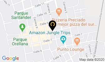 Mapa de Hotel Yurupary en Leticia