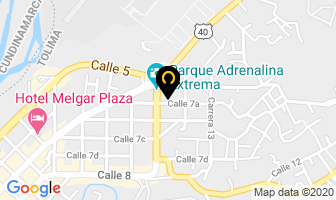 Mapa de Hotel Zahara en Melgar