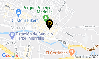 Mapa de Hotel Zona Rosa en Marinilla