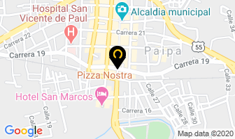 Mapa de Hotel Zue en Paipa