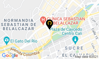 Mapa de Hoteles Acord en Cali