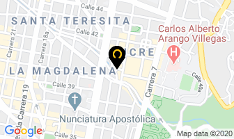 Mapa de Hoteles Barichara en Bogotá D.C