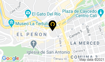 Mapa de Hoteles Estelar S.A. en Cali