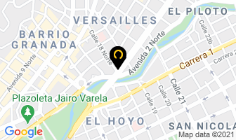 Mapa de Hoteles Sexta Avenida S.a. en Cali