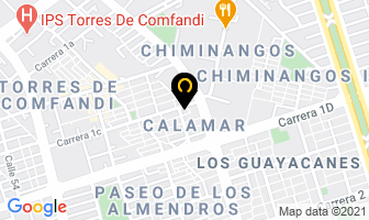 Mapa de House Keeping en Cali