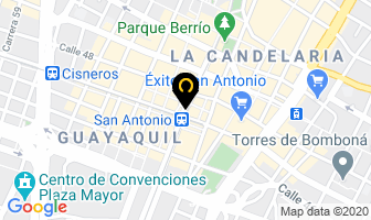 Mapa de Hozper en Medellín
