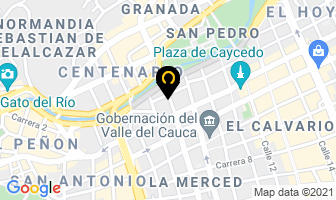 Mapa de H.r.m. Asesores De Seguros Ltda. en Cali