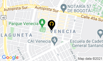 Mapa de Hta Aguas De Los Andes en Bogotá D.C