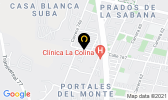 Mapa de Huella Empresarial en Bogotá D.C