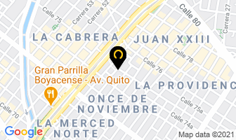 Mapa de Hueso León Paulino en Bogotá D.C