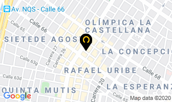 Mapa de Huevos San Roque Ltda. en Bogotá D.C