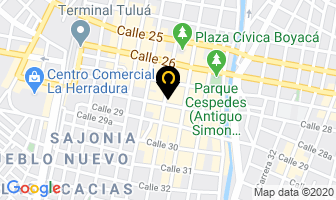 Mapa de Hugo León Ocampo Caicedo en Tulua