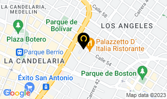 Mapa de Humana Gestión en Medellín