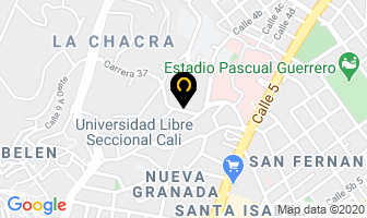 Mapa de Humberto Longas Asesores Ltda. en Cali
