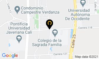 Mapa de Humberto Palau Ltda. en Cali