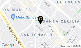 Mapa de Hurtado Asociados Multigrast en Bogotá D.C