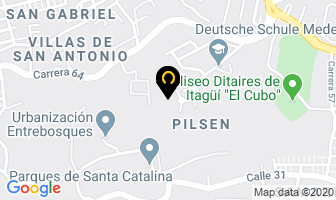 Mapa de Hvac Comercial S.a.s. en Itaguí