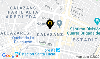 Mapa de Hwarangdo E.a.t. en Medellín