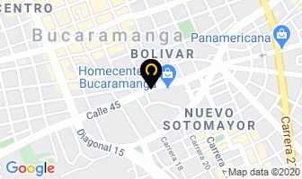Mapa de Hydro Home en Bucaramanga