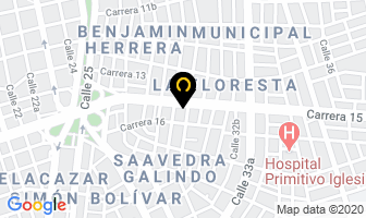 Mapa de Hyg Pintura Electroestatica en Cali