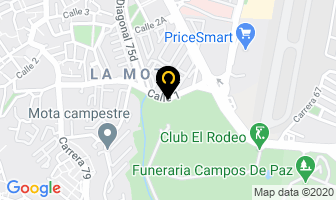 Mapa de I-comercio Empresario en Medellín
