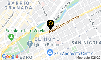 Mapa de I H C & Cia S.c. en Cali