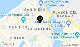 Mapa de Iafic en Cartagena