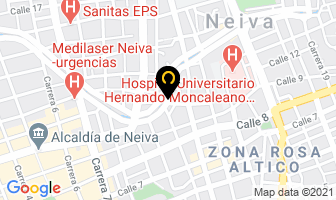 Mapa de Iama Ltda. en Neiva