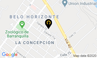 Mapa de I.a.t. Ltda. en Barranquilla
